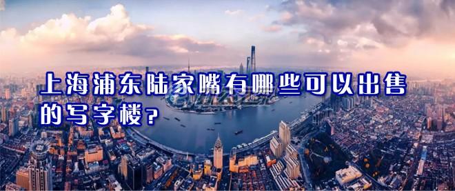 上海浦東陸家嘴寫字樓出售有哪些樓盤可以交易？