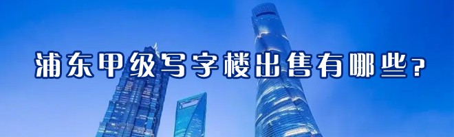 浦東甲級寫字樓出售有哪些？