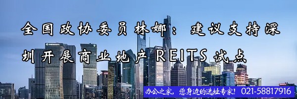 全國政協(xié)委員林娜：建議支持上海開展商業(yè)地產(chǎn)REITS試點